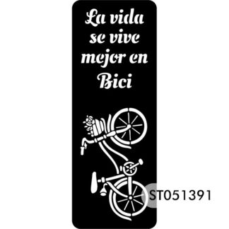 Stencil Bicicleta