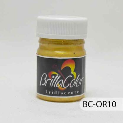 Pintura Iridiscente Brilla Color #OR10 Oro Súper Rico