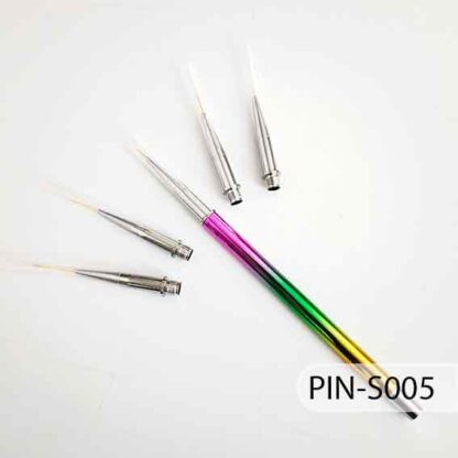 Pinceles liners 5 puntas intercambiables, S69