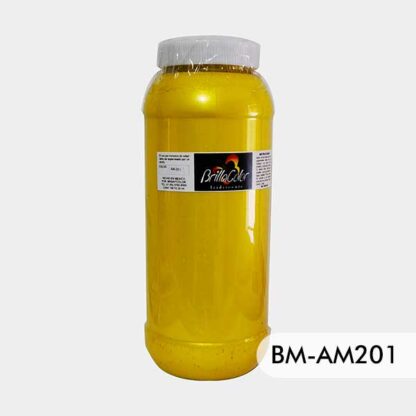 Pintura Iridiscente Brilla Color #AM20i Amarillo 1lt