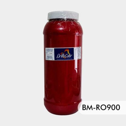 Pintura metálica Brilla Color 1lt Rojo Navidad RO-900