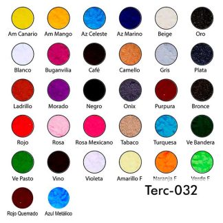 Gama Flock Terciopelo en Polvo 32 colores 20 ml c/u S69