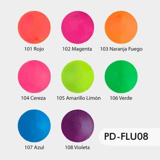 Gama Fluorescentes Duren 20 ml.